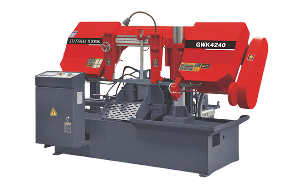 熊口镇GWK4240数控双柱卧式带锯床