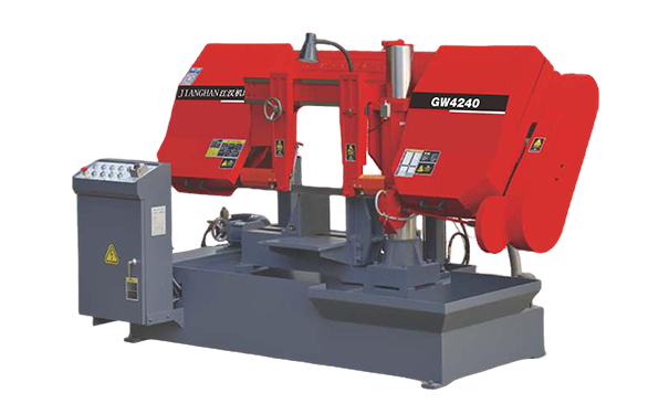 熊口镇GW4240双柱卧式带锯床