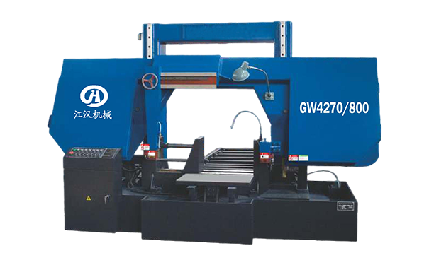 熊口镇GW4270/800双柱龙门卧式带锯床